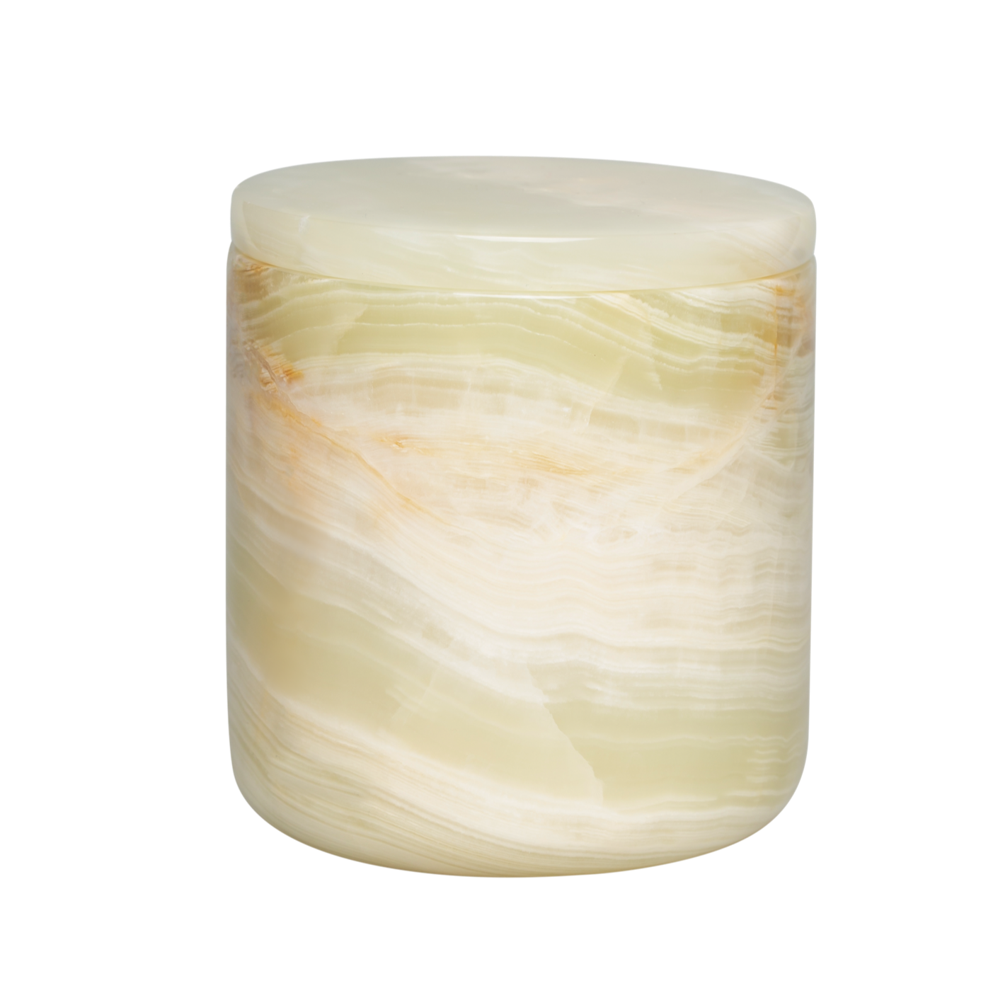 Elegant Green onyx vessel with official AKA shield