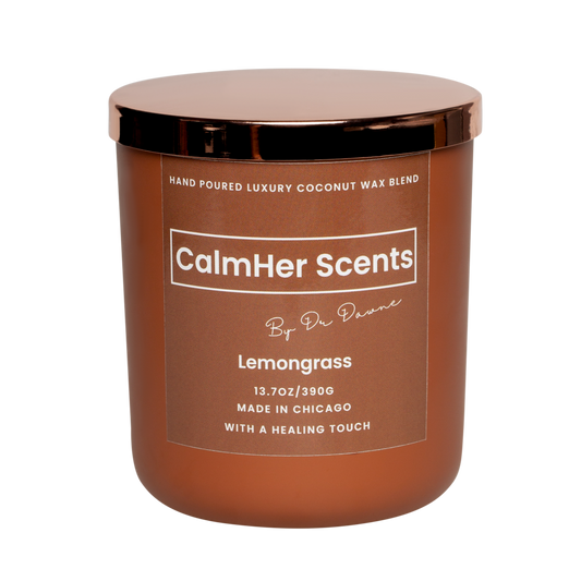 Mahagony Candle- Lemongrass